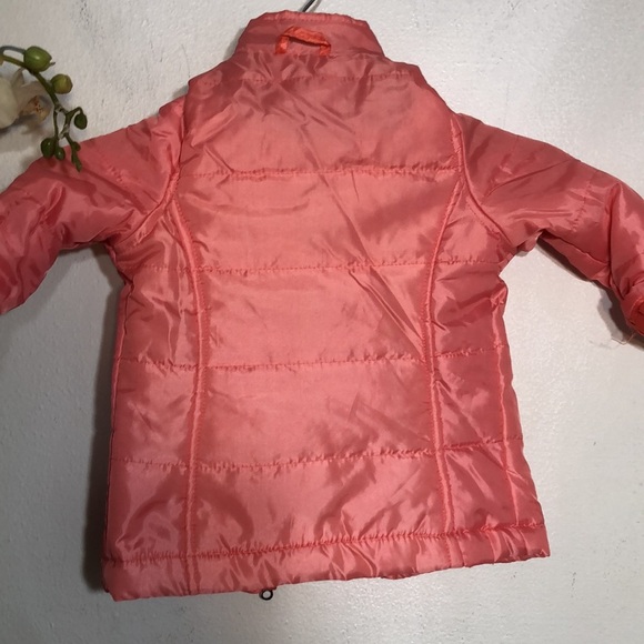 Toddler REEBOK Bubblegum Pink Puffer Jacket 2T - Picture 10 of 14